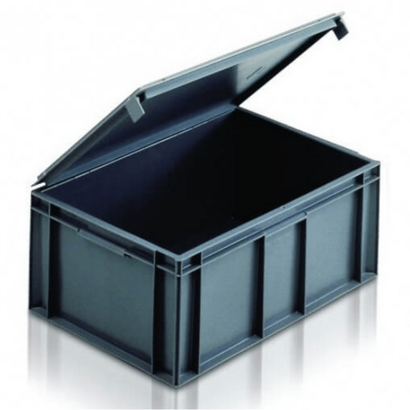 Bac gerbable 45 litres NE à Couvercle solidaire allibert 21C45 Bac gerbable 45 litres NE à Couvercle solidaire allibert 21C45