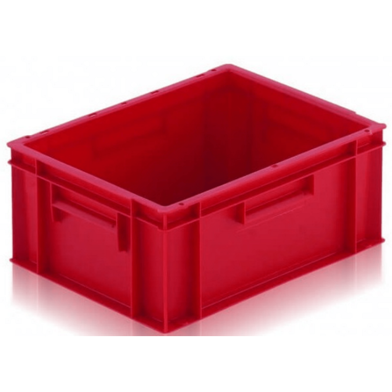 Bac Norme Europe plastique rouge 21027 ALLIBERT