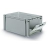 Bac gerbable norme Europe ouverture latérale
