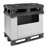 Bac plastique - 1220x820x228 mm - réf. SF-800-TB