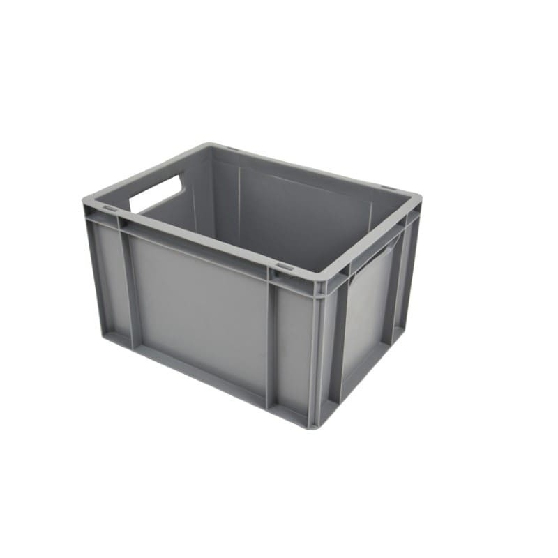 Bac Euronorm à parois et fond pleins - 22 L - 400×300×240 mm