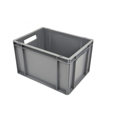 Bac Europe - 22L - 400x300x240 mm - fond plein, parois pleines - Bleu - réf. E4324-1120