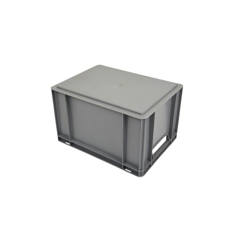 Bac Euronorm à parois et fond pleins - 22 L - 400×300×240 mm