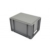 Bac Europe - 22L - 400x300x240 mm - fond plein, parois pleines - Bleu - réf. E4324-1120