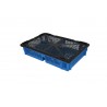 Bac plastique - 21L - 595x393x120 mm - fond plein, parois pleines - réf. GE6412