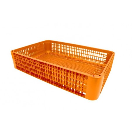 Bac gerbable - 185L - 1160x758x255 mm - fond ajouré, parois ajourées - réf. CP2551160