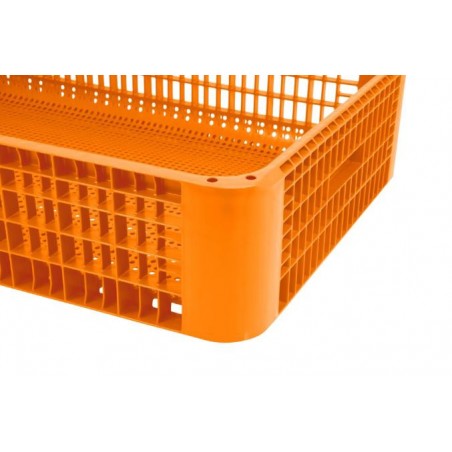 Bac gerbable - 185L - 1160x758x255 mm - fond ajouré, parois ajourées - réf. CP2551160