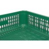 Bac gerbable - 185L - 1160x758x255 mm - fond ajouré, parois ajourées - réf. CP2551160