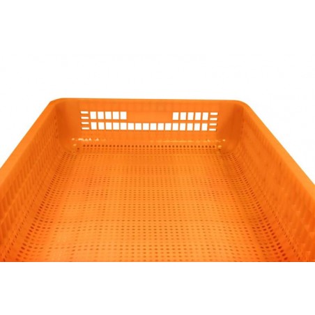 Bac gerbable - 154L - 1160x758x220 mm - fond ajouré, parois ajourées - réf. CP2201160
