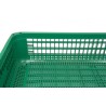 Bac gerbable - 154L - 1160x758x220 mm - fond ajouré, parois ajourées - réf. CP2201160