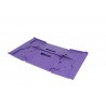 Bac plastique - 20L - 400x300x200 mm - fond plein, parois pleines - Vert - réf. MB4320