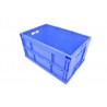 Bac pliable - 59L - 600x400x320 mm - fond plein, parois pleines - Vert - réf. G6433-4161
