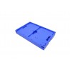 Bac pliable - 59L - 600x400x320 mm - fond plein, parois pleines - Vert - réf. G6433-4161