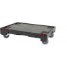 Chariot - 812x612x250 mm - fond plein - Noir - réf. SF-600-CH-/2PC-FC-80-ASS