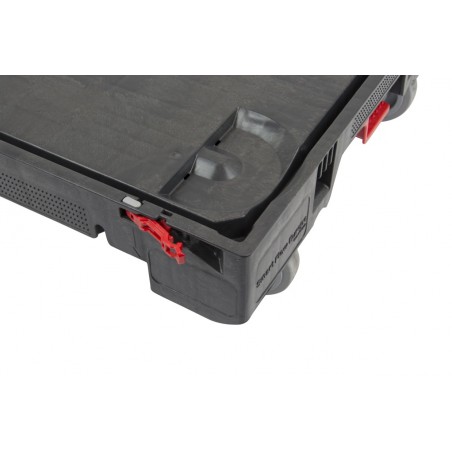 Chariot - 812x612x250 mm - fond plein - Noir - réf. SF-600-CH-/2PC-FC-80-ASS