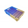 Bac plastique - 584x387x18 mm - fond plein, parois pleines - réf. PV-SEP-64