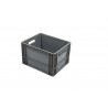 Bac gerbable - 33L - 433x350x276 mm - fond plein, parois pleines - Vert - réf. BL4327
