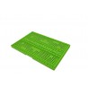 Bac plastique - 47L - 600x400x240 mm - fond ajouré, parois ajourées - Naturel - réf. RL6424-00