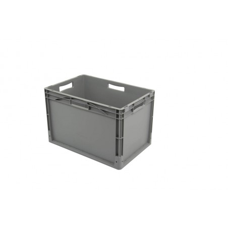 Bac Europe - 78L - 600x400x400 mm - fond plein, parois ouvertes - Vert - réf. NE-6440-A120