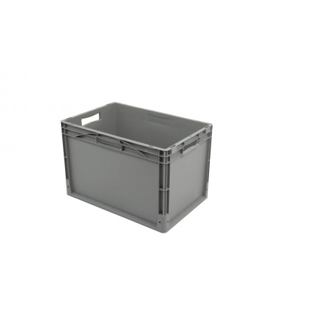 Bac Europe - 78L - 600x400x405 mm - fond plein, parois ouvertes - Orange - réf. NE-6440-4120