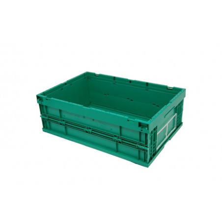 Bac pliable - 39L - 594x396x214 mm - fond ouvert, parois ouvertes - réf. O-6423