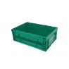 Bac pliable - 39L - 594x396x214 mm - fond ouvert, parois ouvertes - réf. O-6423