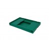 Bac pliable - 39L - 594x396x214 mm - fond ouvert, parois ouvertes - réf. O-6423