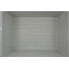 Bac plastique - 23L - 400x300x247 mm - fond plein, parois pleines - Bleu - réf. BD4325-1150