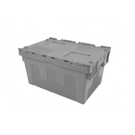 Bac plastique - 54L - 600x400x315 mm - fond plein, parois pleines - Bleu - réf. BD6430-1150