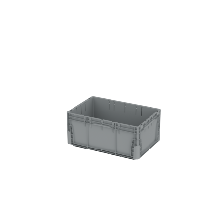 Bac gerbable - 47L - 600x400x270 mm - fond plein - réf. AE6427-F150