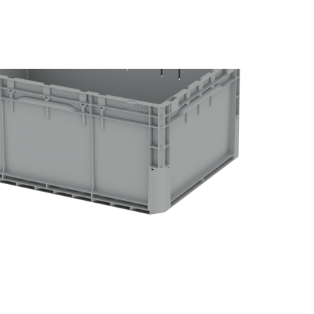 Bac gerbable - 47L - 600x400x270 mm - fond plein - réf. AE6427-F150