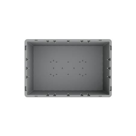 Bac gerbable - 47L - 600x400x270 mm - fond plein - réf. AE6427-F150