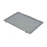 Bac plastique - 600x400x16 mm - fond plein, parois pleines - réf. E6401-46