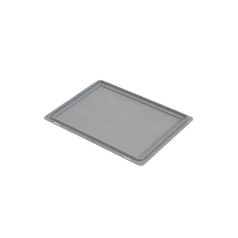 Couvercle pour bac Euronorm 400×300 sans charnières - 400×300×19 mm