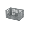 Bac Europe - 60L - 600x400x320 mm - fond ajouré, parois ouvertes - Vert - réf. E6432-00P2SP