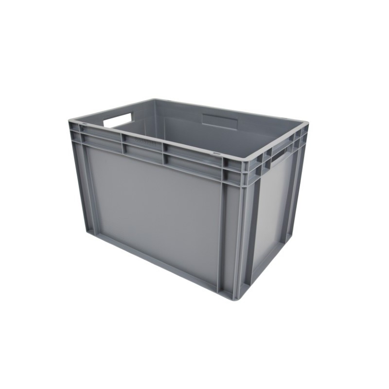 Bac Euronorm à parois et fond pleins - 76 L - 600×400×400 mm