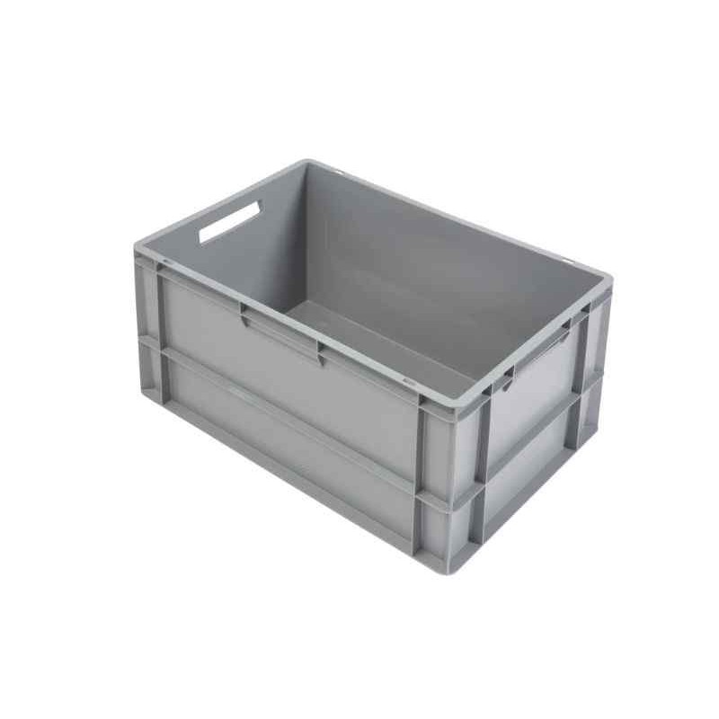 Bac Euronorm à parois et fond pleins - 60 L - 600×400×320 mm