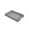 Bac Europe - 12.5L - 600x400x73 mm - fond plein, parois pleines - Bleu - réf. E6407-1150