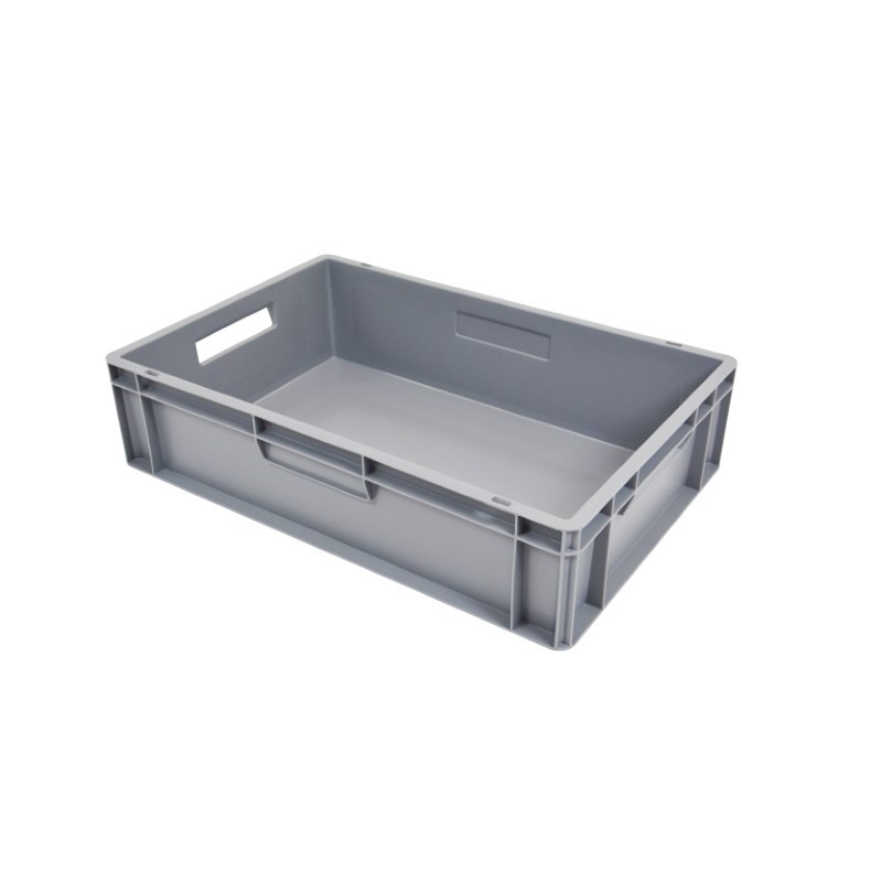 Bac Euronorm à parois et fond pleins - 27 L - 600×400×150 mm