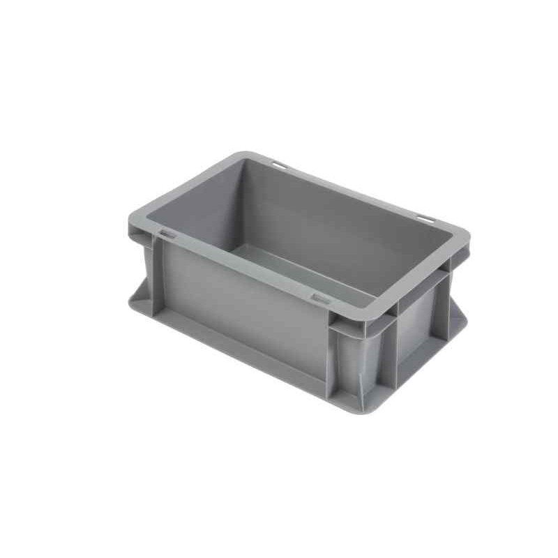 Bac Euronorm à parois et fond pleins - 5 L - 300×200×120 mm