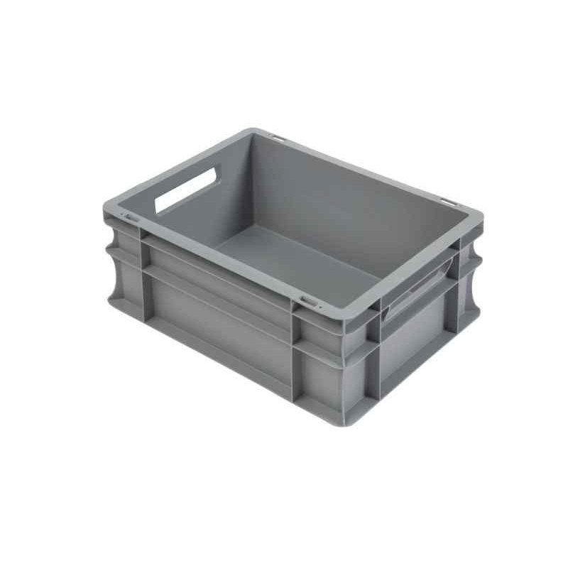 Bac Euronorm à parois et fond pleins - 15 L - 400×300×170 mm