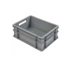 Bac Europe - 15L - 400x300x170 mm - fond plein, parois pleines - Bleu - réf. E4317-1120