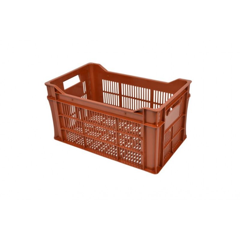 Bac Euronorm à parois et fond ajourés - 30 L - 500×300×265 mm