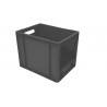 Bac Europe - 30L - 400x300x320 mm - fond plein, parois ouvertes - Vert - réf. E4332-41P1SP