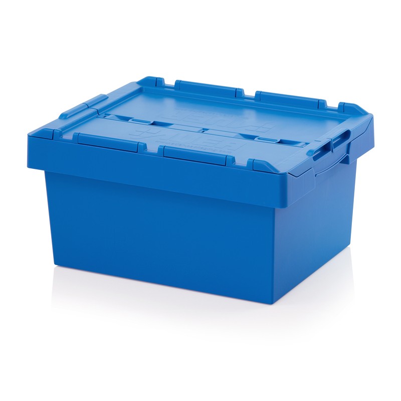 Bac réutilisable avec couvercle MBD 6427 - 600x400x290 mm - 44,4 L