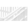 Bac gerbable norme Euro ST1797P - 600x400x300 mm - fond plein et parois ajourées