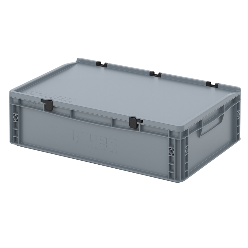 Bac Euro couvercle à charnières ED 64/17 HG - 600x400x185 mm - 35 L