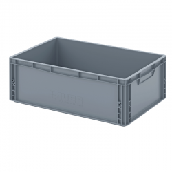 Bac Euro à parois pleines - 45 L - 600×400×220 mm