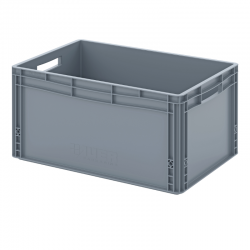 Bac Euro gerbable plein EG 64/32 - 600x400x320 mm - 66 L