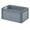 Bac Euro gerbable EG 64/32 - 600x400x320 - 66 L poignées ouvertes